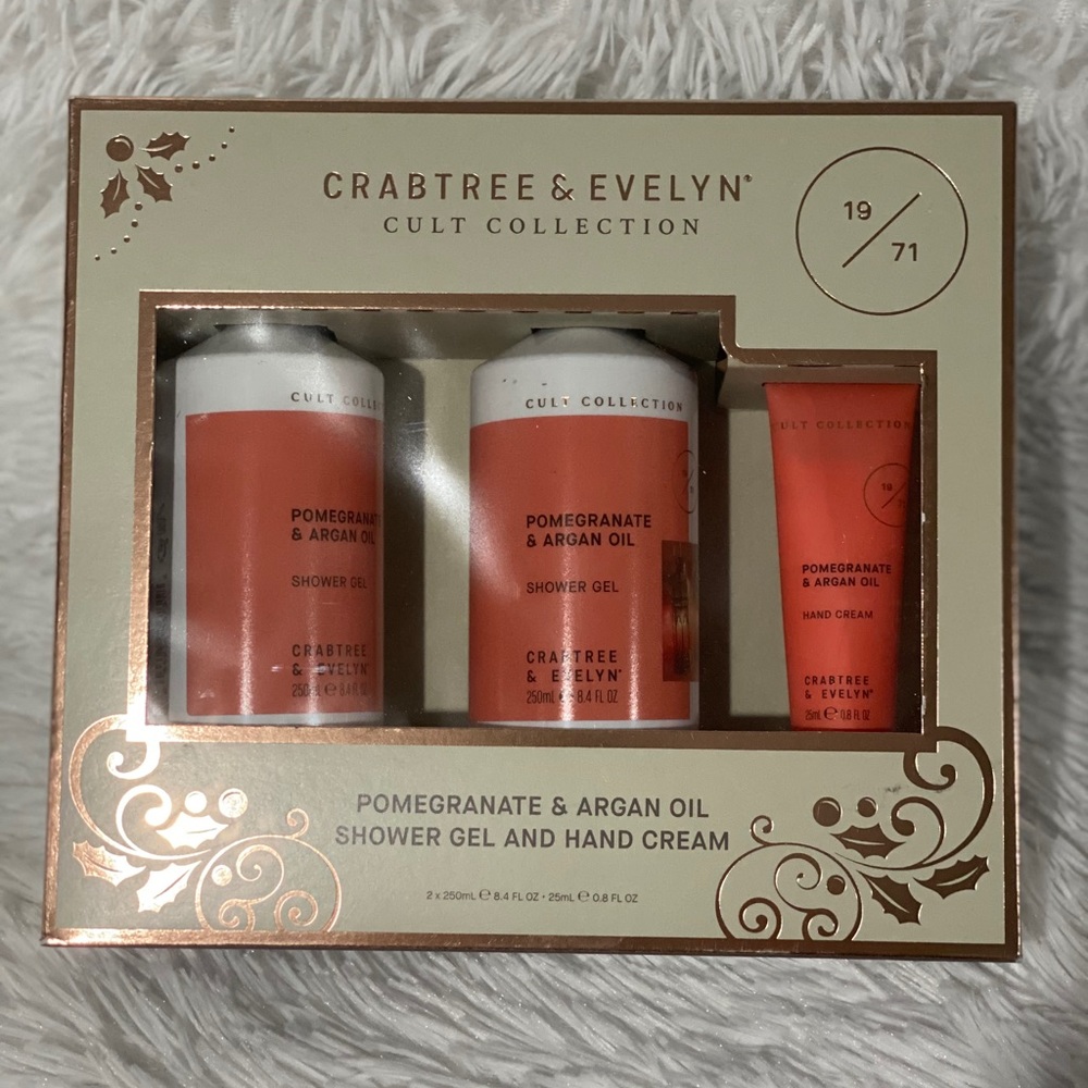 Pomegranate & Argan Oil Shower Gel And Hand Cream